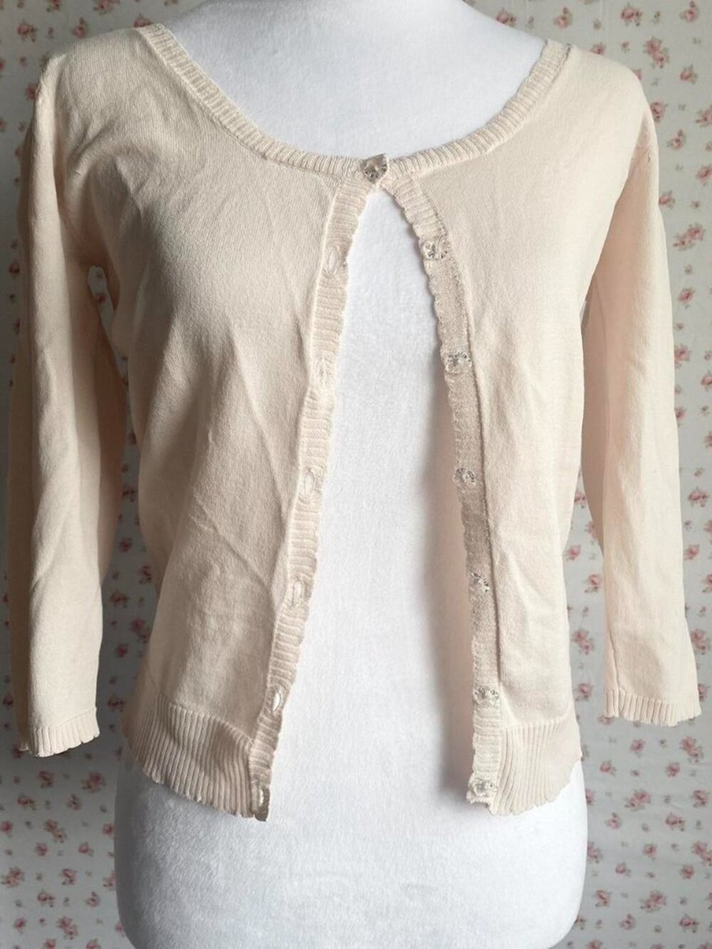 Japanese shoujo girl light pink cardigan ♡ Feroux